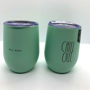 Rae Dunn Insulated Wine Tumbler Set of 2